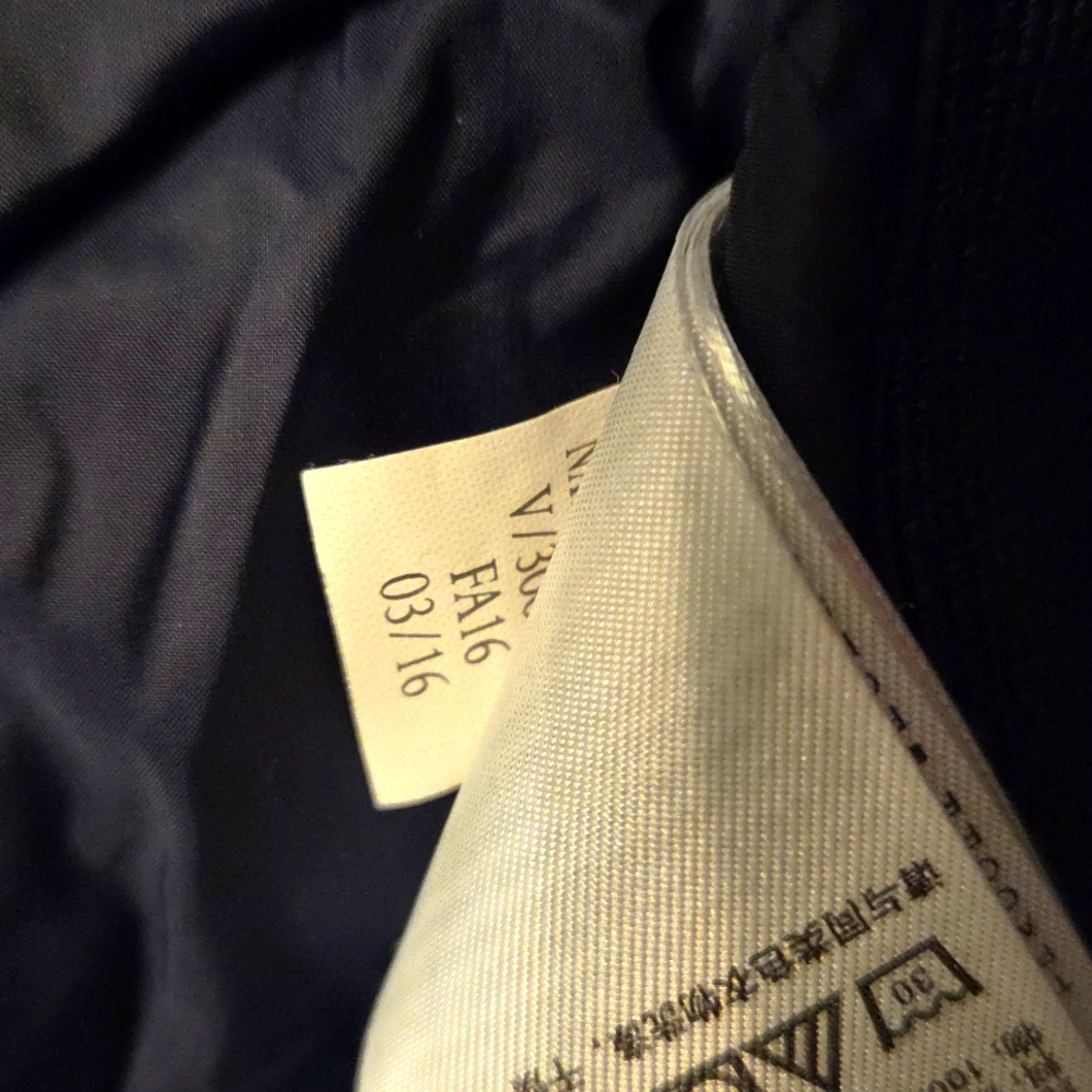 Gap Primaloft Down Alternative Dark Blue Quilted … - image 6